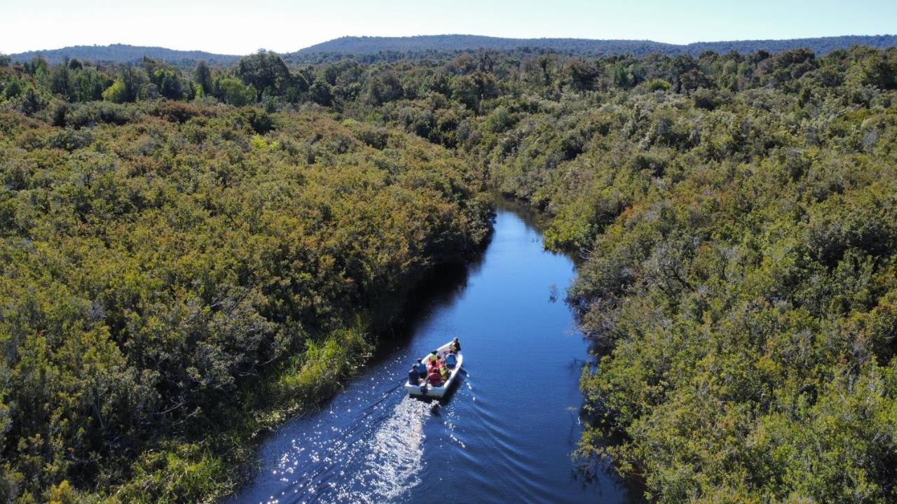 Lodge Parque Tepuhueico Кастро Екстериор снимка
